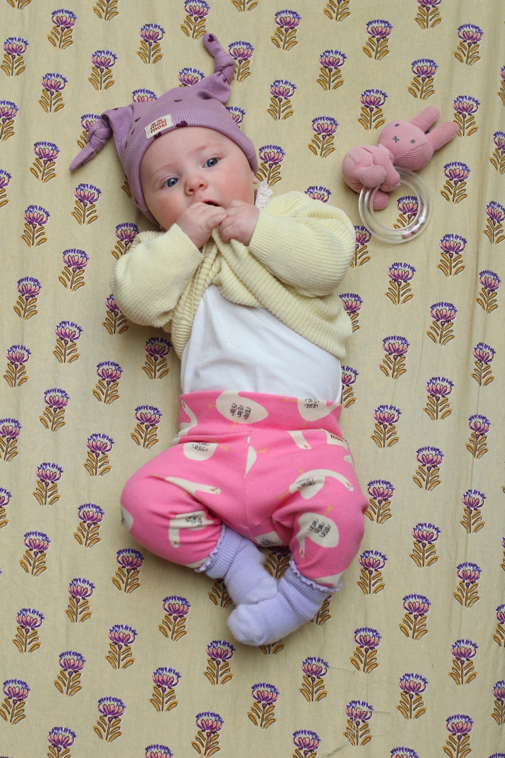 Roze kippie legging