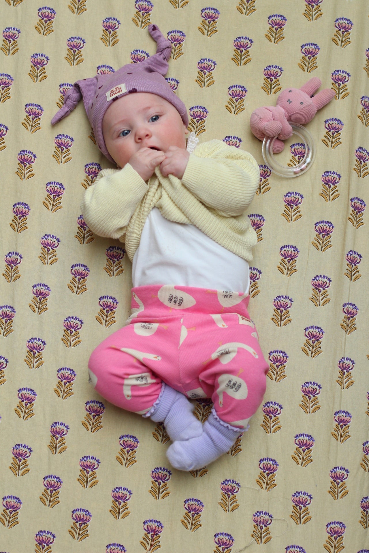 Roze kippie legging