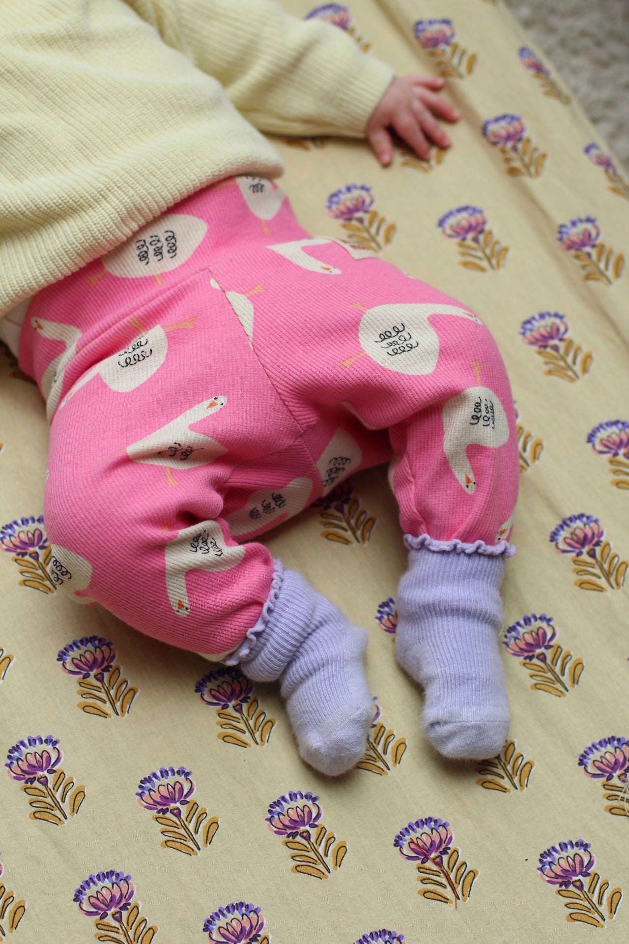 Roze kippie legging